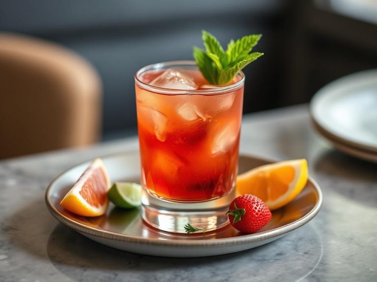 Non-Alcoholic Cocktail Mocktail