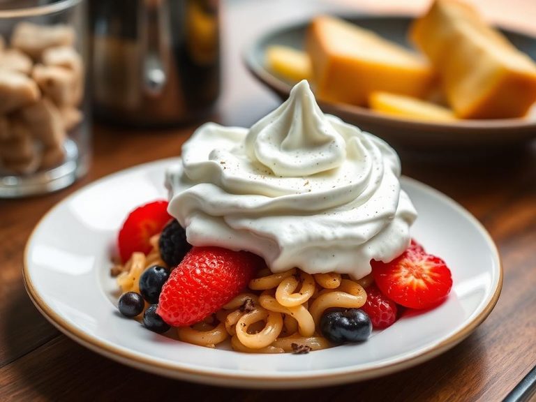 Non-dairy whipped topping
