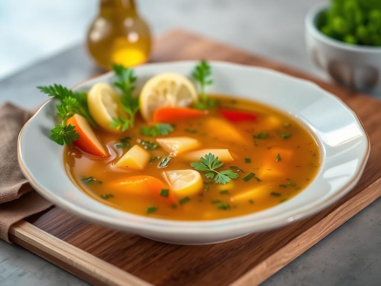Nutritional booster for soups or broths