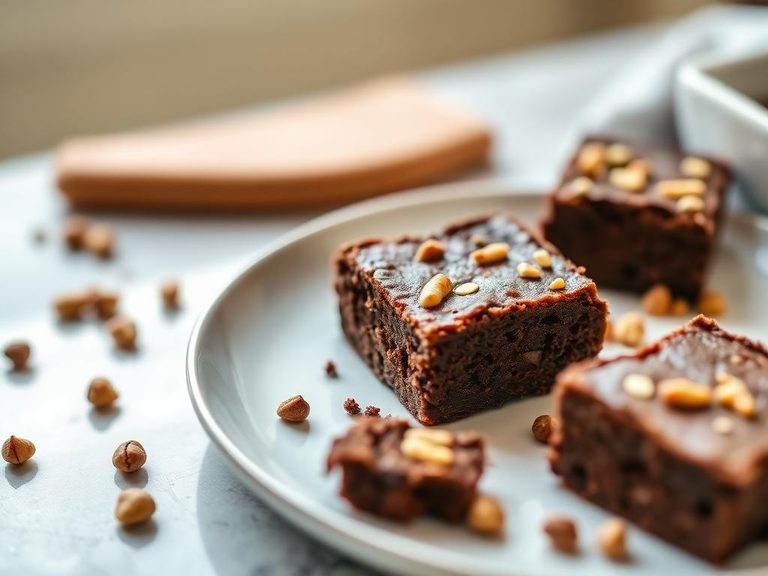 Nutty brownies