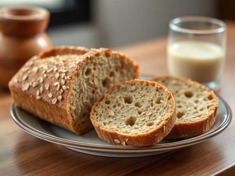Oat-based bread