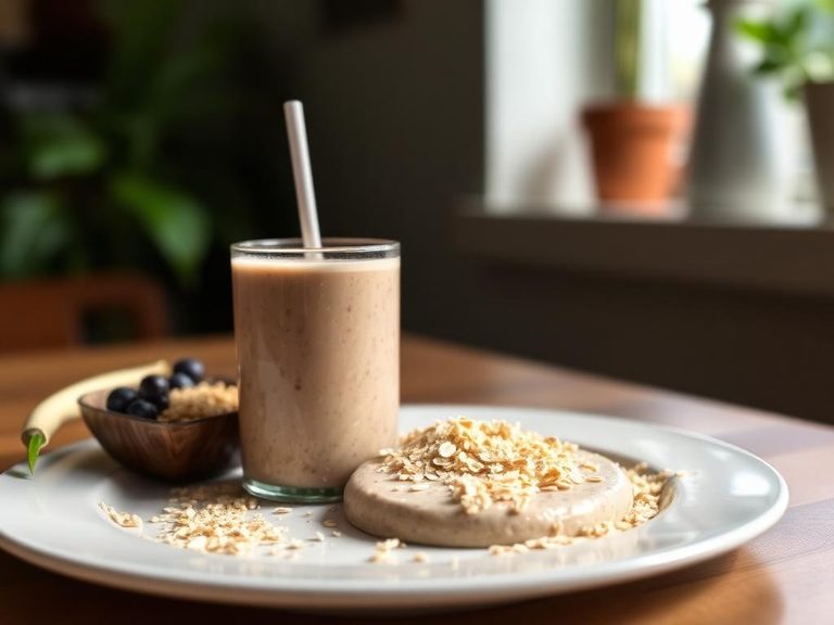 Oat-Based Smoothie Thickener