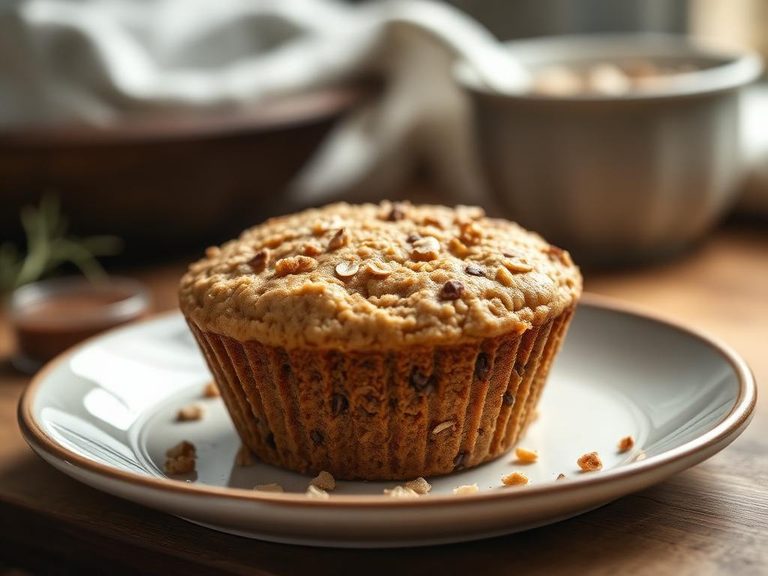 Oat bran muffin or pancake ingredient