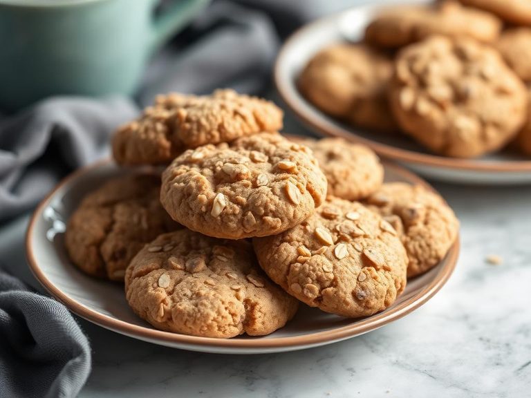 Oat flour cookies