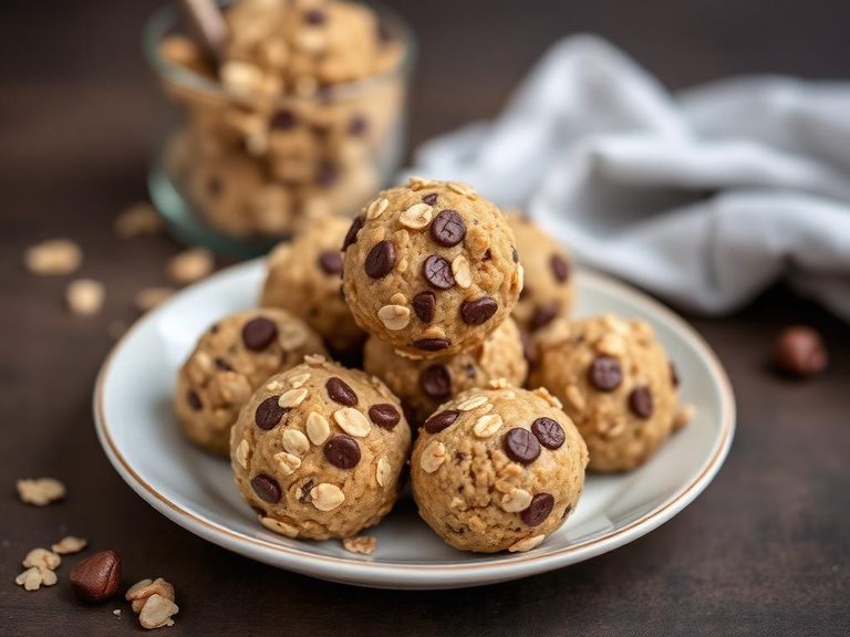 Oatmeal Cookie Dough Energy Bites