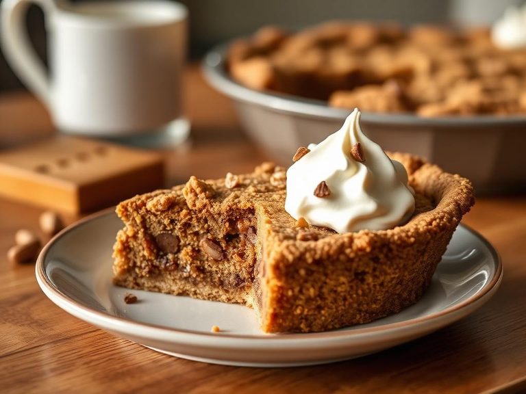 Oatmeal Cookie Pie