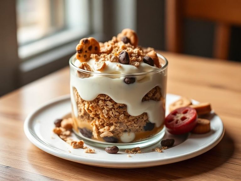 Oatmeal Cookie Yogurt Parfait