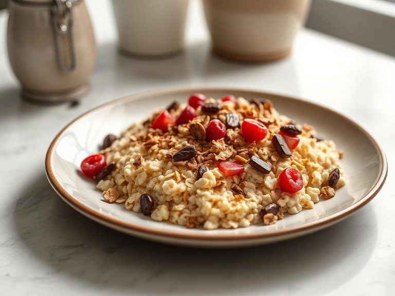 Oatmeal or cereal topping