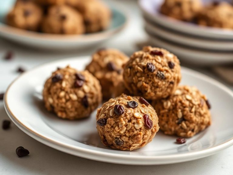 Oatmeal Raisin Energy Bites