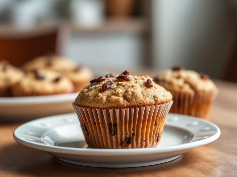 Oatmeal Raisin Muffin