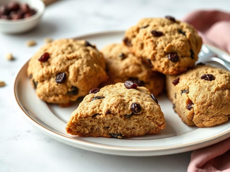 Oatmeal Raisin Scones