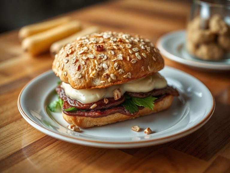 Oatmeal Roll Sandwich