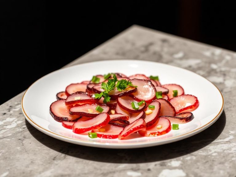 Octopus Carpaccio