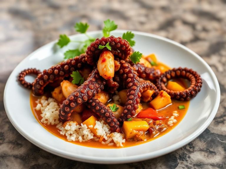 Octopus Curry