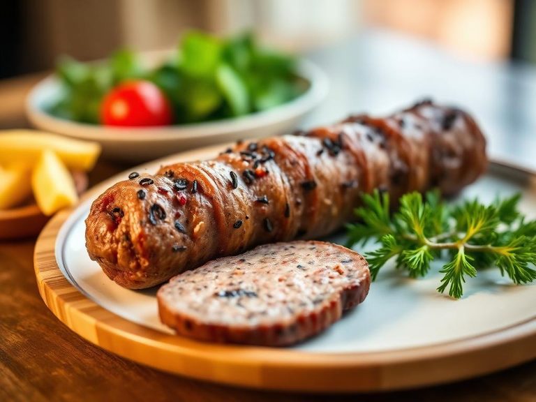 Offal sausage or pâté