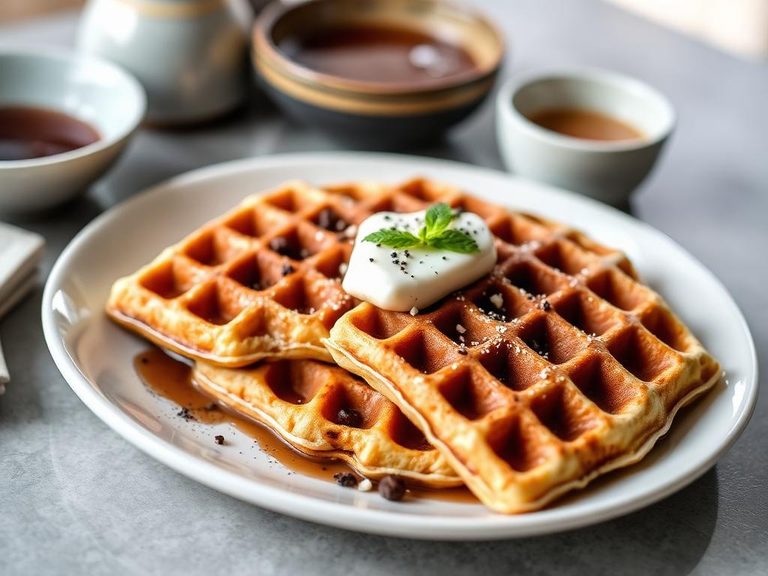 Okara Pancakes or Waffles