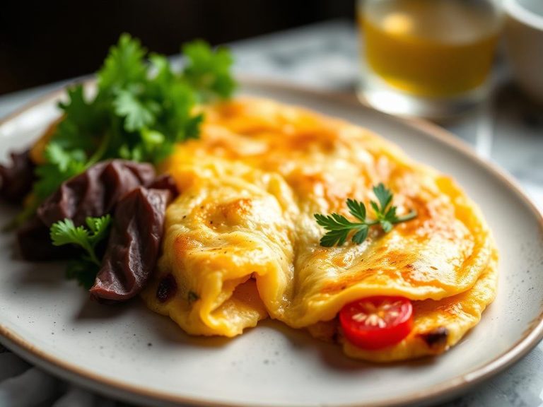 Omelet au Fromage