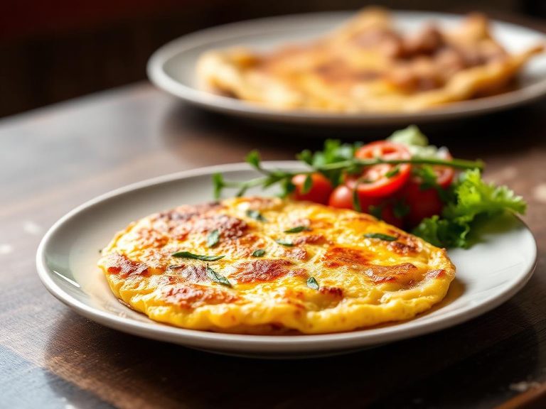 Omelet or frittata