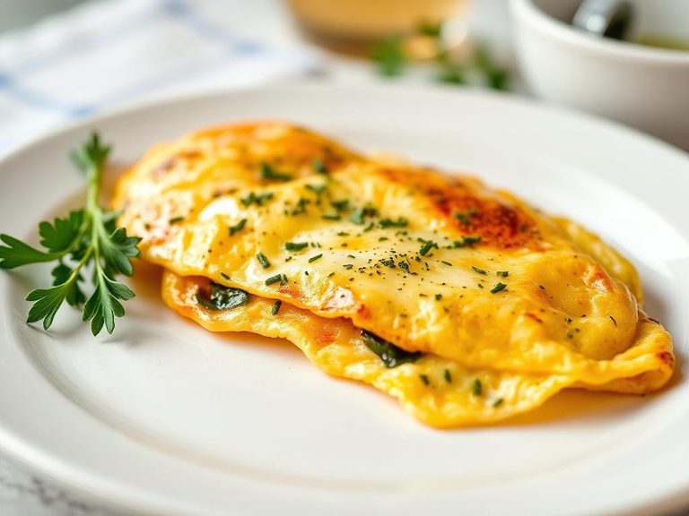 Omelette aux Fines Herbes