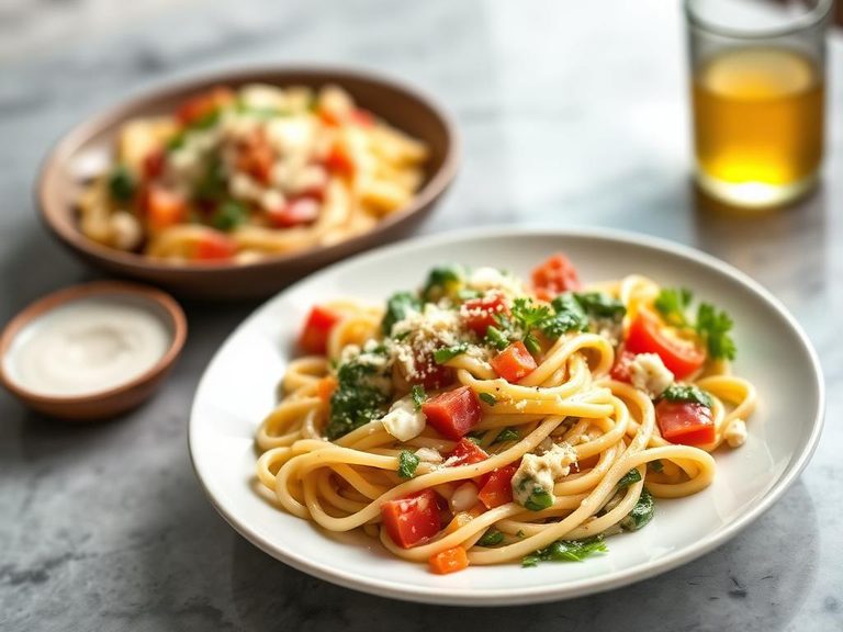 One-Pot Creamy Veggie Pasta