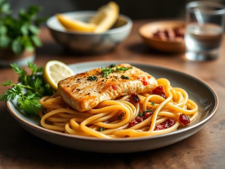 One-Pot Fish and Pasta