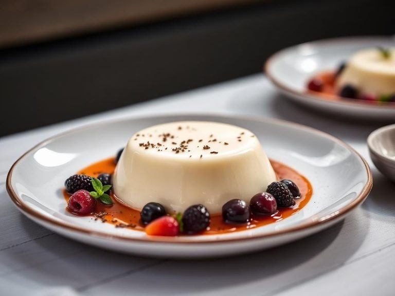 Oolong Panna Cotta