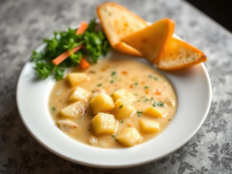Oopah and Potato Chowder