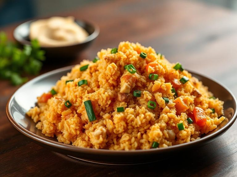 Orange Chicken Fried Rice
