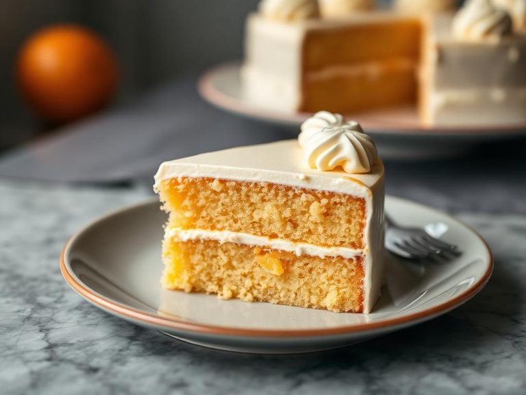 Orange Creamsicle Cake