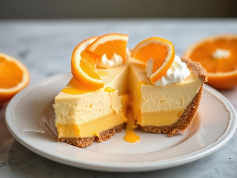 Orange Creamsicle Pie