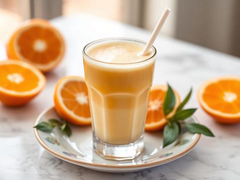Orange creamsicle smoothie