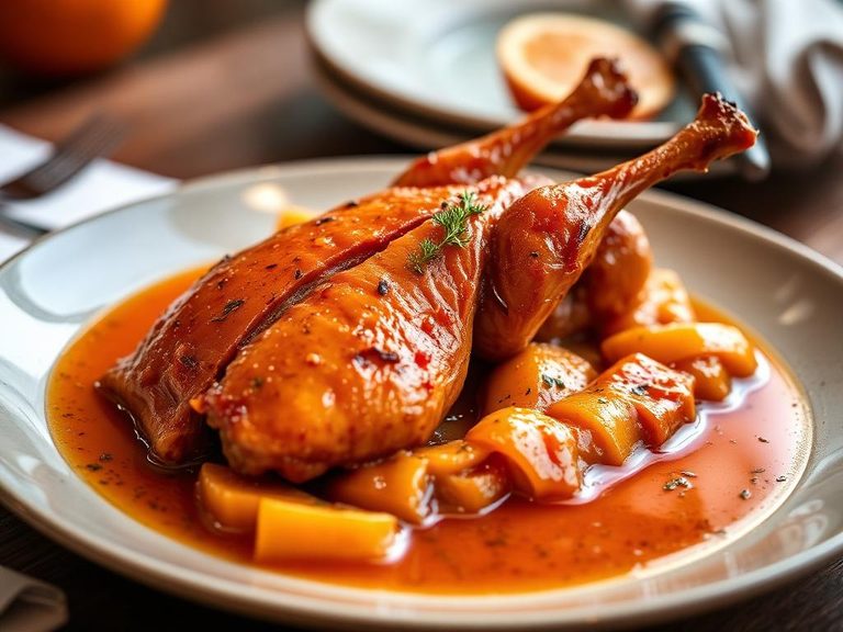 Orange Duck à l'Orange