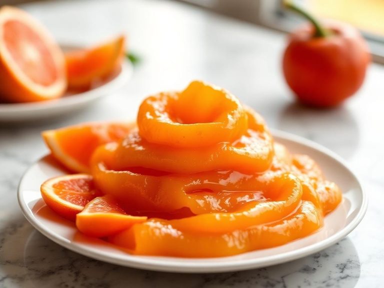 Orange-flavored smoothie base