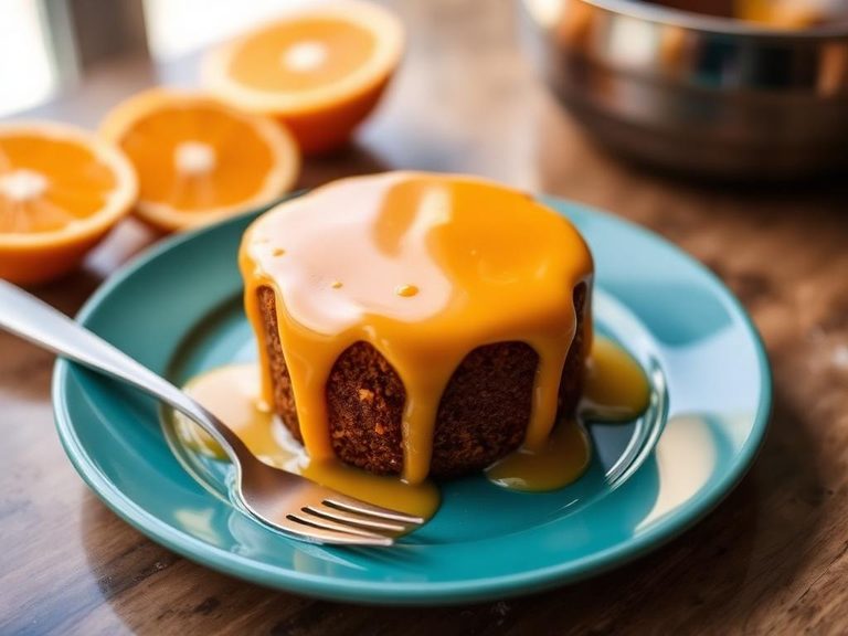 Orange Glaze for Cakes