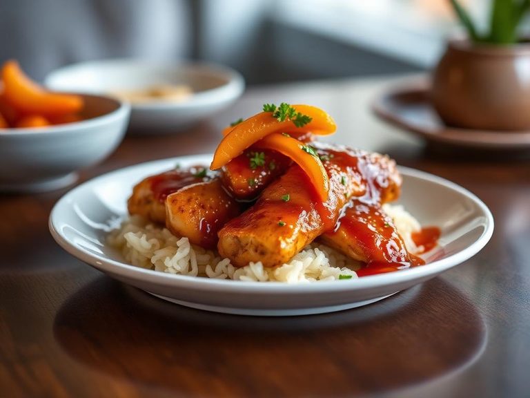 Orange Glazed Chicken