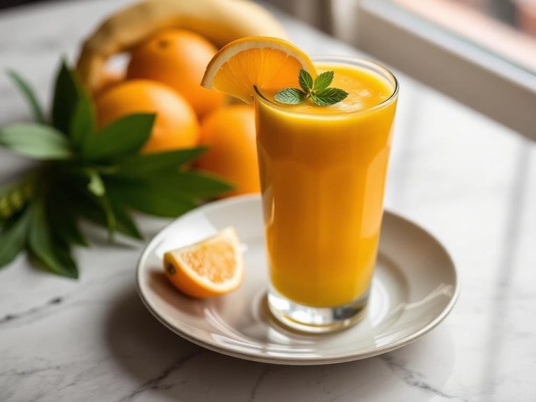 Orange Mango Smoothie