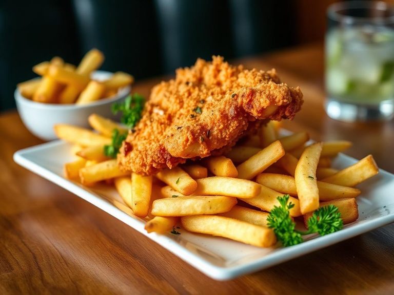 Orange Roughy Fish and Chips