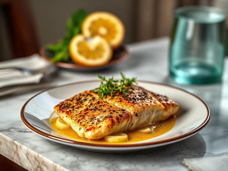 Orange Roughy Piccata