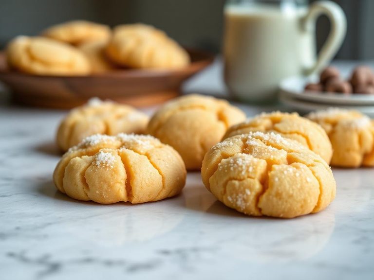 Orange Sugar Scrub Cookies