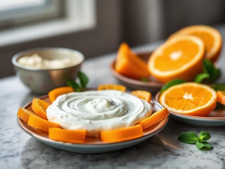Orange Yogurt Dip