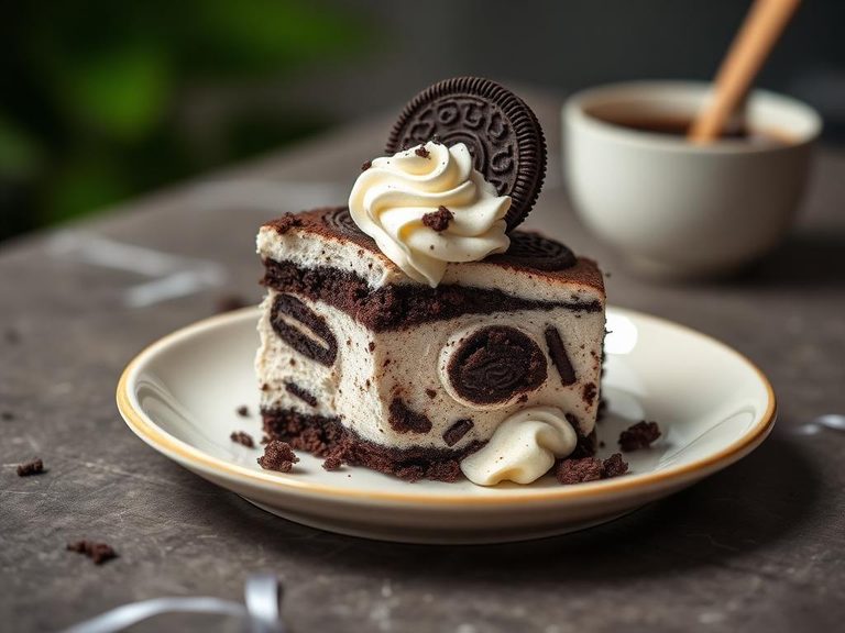 Oreo Cookie Ice Cream Cake