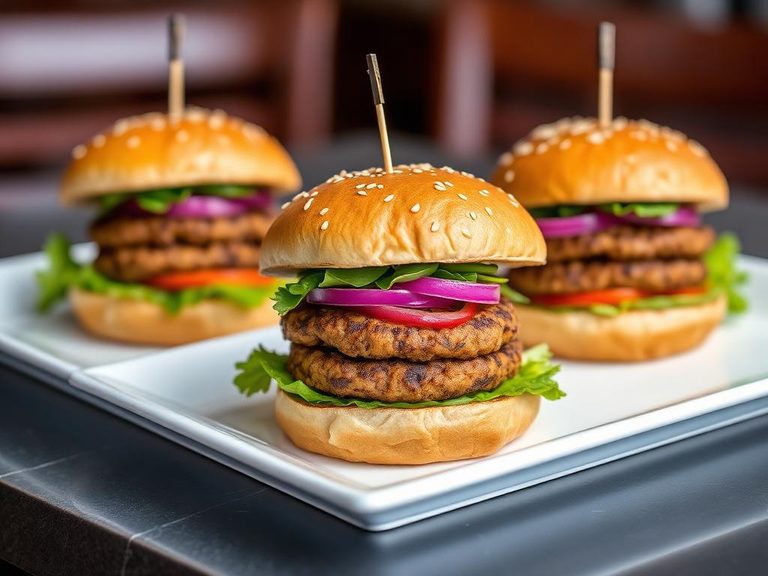 Ostrich Burgers