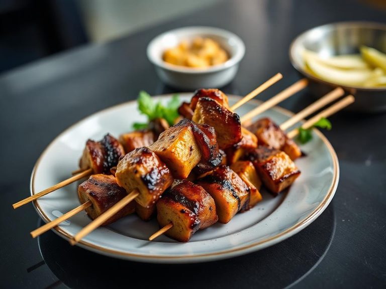 Ostrich Satay Skewers