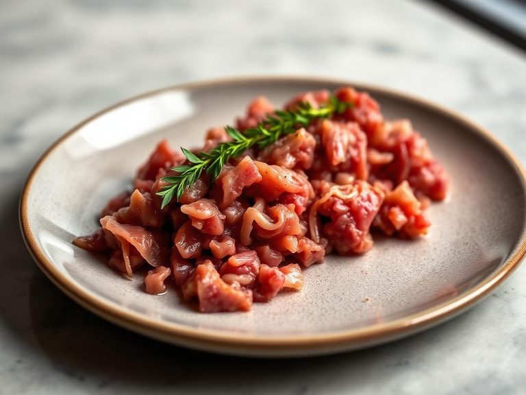 Ostrich Tartare