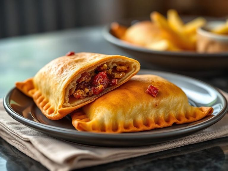 Oven-baked Hot Pocket (for a crispier crust)