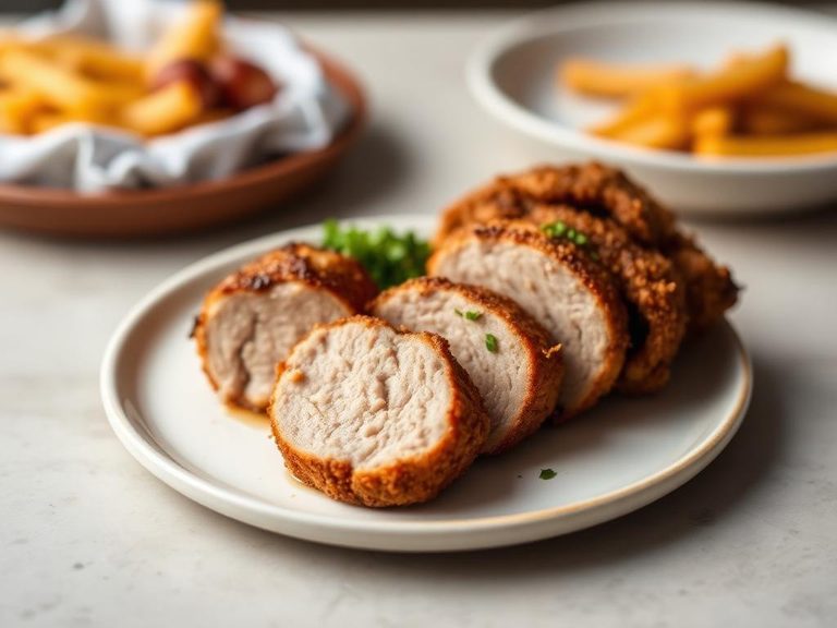Oven-Fried Pork Tenderloin