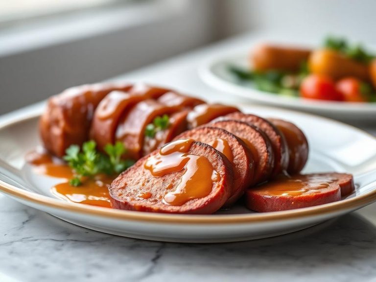 Oven-Roasted Bologna with Glaze