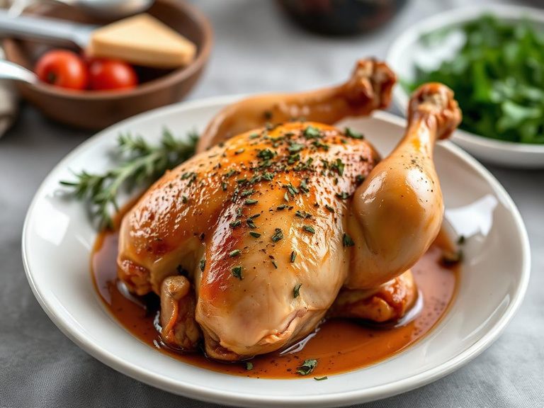 Oven-Roasted Chicken with Herbs