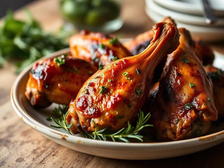 Oven-Roasted Turkey Wings with Herbs