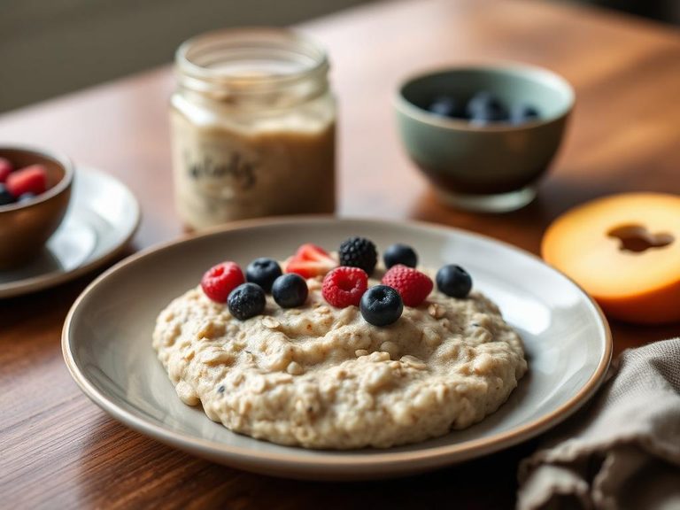 Overnight Oats (using the instant mix)